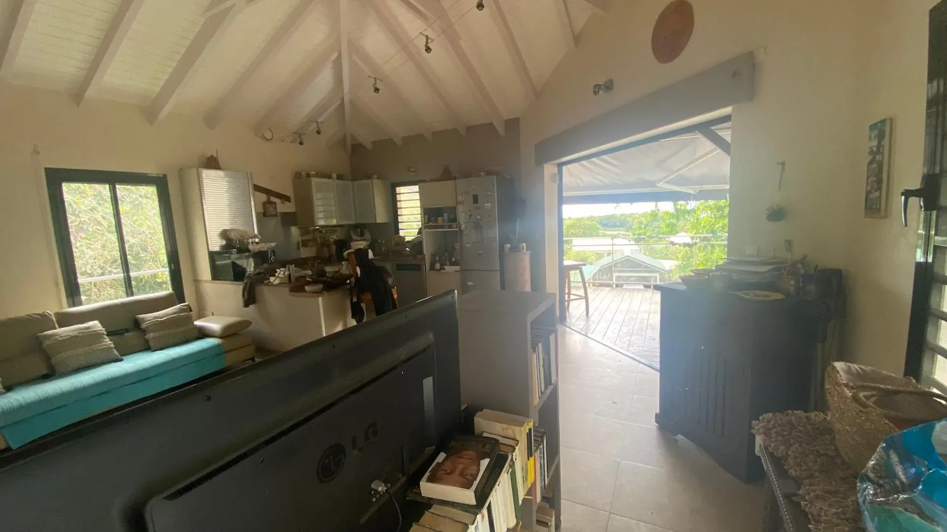 1Er Etage Vue Mer Villa La Mahaudiere A 300M De La Plage De Grande Anse A Pied Deshaies 0*,