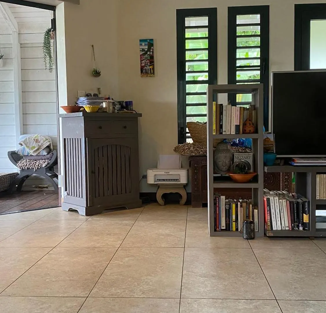 1Er Etage Vue Mer Villa La Mahaudiere A 300M De La Plage De Grande Anse A Pied Deshaies 0*,  Γουαδελούπη